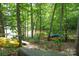 Scenic lake view with colorful canoes nestled among lush trees at 310 Ridge Reserve Dr, Clover, SC 29710