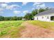 Wide-open backyard with plenty of space for outdoor activities and gardening possibilities at 3478 Winters St, Newton, NC 28658