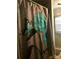 Bathroom featuring a floral-themed shower curtain in a neutral color palette at 3715 Vanderburg Dr, Concord, NC 28025