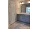 Bathroom featuring double vanities, modern fixtures, neutral walls and marble flooring at 4037 Port Richmond Ave # 8, Gastonia, NC 28056
