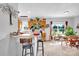 Charming kitchenette includes bar-top seating and ample room to enjoy meals together at 509 Brawley Rd # 7, Cleveland, NC 27013