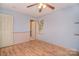 Bedroom featuring beadboard, a window, and neutral walls at 6227 Dogwood Ln, Waxhaw, NC 28173
