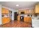 Functional kitchen featuring stainless steel appliances and ample counter space at 8511 Redding Glen Ave, Charlotte, NC 28216