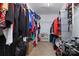 Walk-in closet with ample space at 8511 Redding Glen Ave, Charlotte, NC 28216