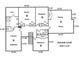 Second level floor plan showcasing bedroom, bathroom, and bonus room layouts and dimensions at 8612 Tintinhull Ln, Waxhaw, NC 28173