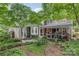 Enjoy the private backyard with a charming patio, perfect for outdoor relaxation and entertaining guests at 8700 Thornbury Ln, Huntersville, NC 28078