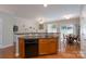 Open concept kitchen flowing to the living room and breakfast nook at 916 Coffee Tree Ln, Rock Hill, SC 29732