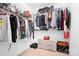 Walk-in closet with organized shelving and hanging space at 9437 Macquarie Ln, Charlotte, NC 28227