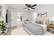 Bedroom with decor and an adjacent modern kitchen visible through doorway at 1155 Cedar Grove Ln, Rock Hill, SC 29732