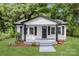 Charming home featuring white siding, black trim, and a welcoming front porch at 1155 Cedar Grove Ln, Rock Hill, SC 29732