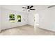 Bright living room with natural light, wood floors, ceiling fan, and neutral paint at 1155 Cedar Grove Ln, Rock Hill, SC 29732