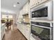 Modern kitchen featuring stainless steel appliances and fixtures at 1190 Arges River Dr, Fort Mill, SC 29715