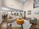 Spacious living room featuring an open floor plan, large windows, and stylish furniture for an inviting ambiance at 1190 Arges River Dr, Fort Mill, SC 29715