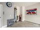 Garage wall with water heater and vintage Chevrolet sign at 17028 River Race Dr, Huntersville, NC 28078