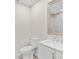 This is a bathroom with a shower, sink, and toilet at 174 Maske Rd, Mount Gilead, NC 27306
