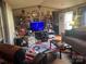 Relaxing living room with a cozy rug, comfortable seating, and natural light at 2165 Peanuts Ln, Newton, NC 28658