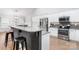 Modern kitchen with stainless steel appliances, granite countertops, and custom cabinetry at 2458 Genelia Dr, Claremont, NC 28610