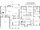 Detailed floor plan showcasing the layout of the home's main and upper levels at 2714 Woodlands Creek Dr, Monroe, NC 28110