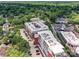 Aerial view of the community, showcasing its ideal location, parking, and proximity to local businesses at 2810 Selwyn Ave # 104, Charlotte, NC 28209