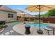 Backyard pool with lounge area, perfect for entertaining or relaxing at 286 Mallard Head Dr, Rock Hill, SC 29732