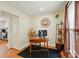 Comfortable home office with a desk, computer, and natural light at 314 Sunnywood Ln, Charlotte, NC 28270