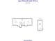 Detailed second floor plan featuring bedrooms, a bonus room, and a finished apartment at 592 Woodcrest Dr, Gastonia, NC 28056