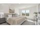 Relaxing bedroom with lots of natural light and neutral colors at 1053 Horizon Ln, Chester, SC 29706