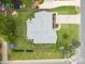 Overhead view of property showcasing well-manicured lawn, landscaping, and roof at 1207 Lakedell Dr, Charlotte, NC 28215