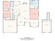 Detailed floor plan shows layout of the home's rooms, dimensions, and overall living space at 125 Canopy Ct, Mooresville, NC 28115
