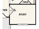 Image shows a study with a window at 1350 Coppergate Dr, Salisbury, NC 28147