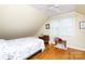 Bright bedroom with hardwood floors, a bed, and a window seat with ample natural light at 1371 Hawks Nest Rd, York, SC 29745