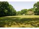 Large grassy lot surrounded by mature trees offers privacy and natural beauty at 1371 Hawks Nest Rd, York, SC 29745