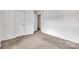 This bedroom features neutral carpet, creating a cozy atmosphere at 1613 Hamilton St, Charlotte, NC 28206
