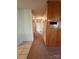 Hallway with carpet and a view of the other rooms at 1821 Beaman St, Shelby, NC 28152