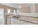 Modern kitchen with granite counters, stainless steel appliances, and an open concept design at 2169 Shady Pond Dr, Clover, SC 29710