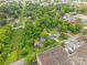 Aerial view of several quaint homes surrounded by lush trees, offering a serene and private neighborhood feel at 2536 Bancroft St, Charlotte, NC 28206