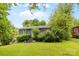 Charming single-story home with a well-maintained lawn, mature trees, and inviting curb appeal at 2536 Bancroft St, Charlotte, NC 28206