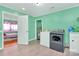 Functional laundry room with modern appliances, convenient storage, and bright lighting at 2601 Marldale St, Gastonia, NC 28052