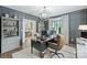 Charming home office with built-ins, natural light, and a cozy atmosphere at 2829 Holt St, Charlotte, NC 28205