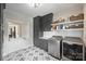 Well-organized laundry room with modern appliances and ample storage at 2829 Holt St, Charlotte, NC 28205