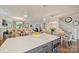 Spacious living area flows to the kitchen and dining area, perfect for entertaining at 2829 Holt St, Charlotte, NC 28205