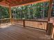 Beautiful new deck overlooks trees and outdoor space at 2914 Waterford Ln # 33A, Albemarle, NC 28001