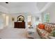 Bright main bedroom with sitting area, classic furniture, and an en-suite bath at 3128 Ethereal Ln, Charlotte, NC 28226
