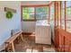 Cozy mud room with bench seating and a washer/dryer hook up at 328 E Center Ave, Mooresville, NC 28115