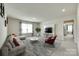 Spacious living room with comfortable seating and a modern entertainment center at 4023 Spring Garden St, Fort Mill, SC 29715