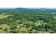 Wide aerial shot of the neighborhood showcasing verdant trees and the community's layout at 405 W Ormand Ave, Bessemer City, NC 28016