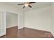 Bedroom with ceiling fan and french doors leading to another room at 4243 Merrivale Dr, Lancaster, SC 29720