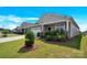 Charming single-story home with a two car garage and a well-manicured front yard with healthy green shrubbery at 4243 Merrivale Dr, Lancaster, SC 29720