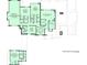 Detailed second floor plan showing bedroom suites, media room and the balcony layout of the home at 5015 Hardison Rd, Charlotte, NC 28226