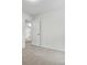 The bedroom offers neutral walls and carpet, awaiting your personal touch at 6322 Sydney Mae Ln, Charlotte, NC 28262